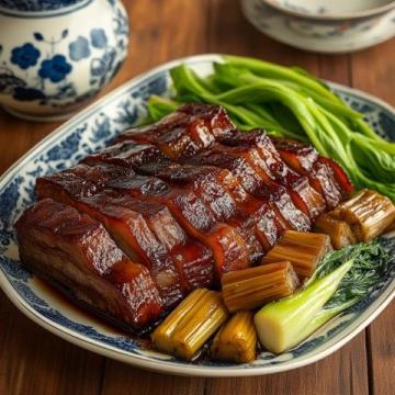 膠河畔年味濃：里岔黑豬肉香飄四溢