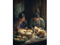 廣東客家梅州自古流傳著很多傳統(tǒng)美品，其中灰水粽是梅州人們當(dāng)中的一道美食