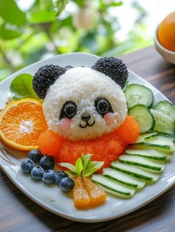 創意哪吒主題寶寶早餐飯團，簡單有趣親子DIY食譜
