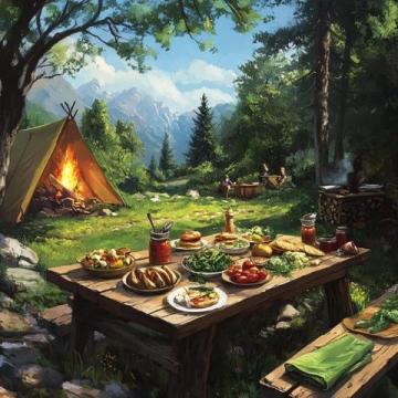 露營美食秘籍：輕巧可攜帶，簡單易制作，吃出滿滿野趣！