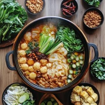 冬天在家吃火鍋，一熱抵三鮮，舒服！
