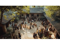 水鄉老街里的千年魚塘廟會
