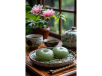 清香不膩的「綠茶饅頭」制作教程，健康美味顏值高