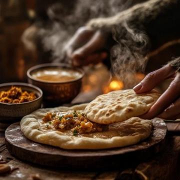家鄉(xiāng)味道：羊肉泡饃、石子饃與甑糕，記憶中的煙火人間