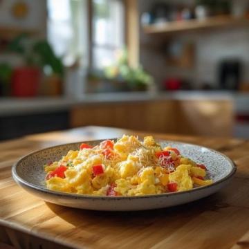 簡易美食攻略三道家常菜的創意做法：番茄炒蛋、蒜蓉粉絲蒸扇貝與巧克力熔巖蛋糕
