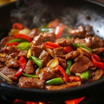 晚餐吃啥好？推薦一道牛肉炒青椒，鮮嫩多汁停不下嘴！