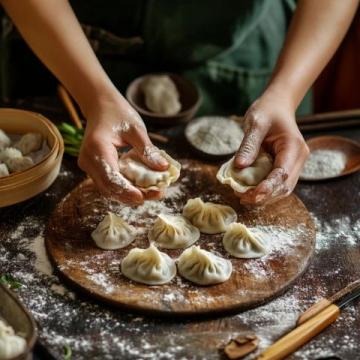 山東大廚張大神的簡單水晶餃秘籍，不用燙面也能包出飯店級美味