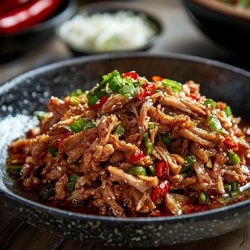 四川醬肉絲口感豐富，舌尖碰撞！