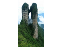 老君山-中國道教第一山,峰秀林密徑幽洞奇,享有"天然氧吧"之美譽。