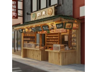 寺門美食廣場建設完工即將開業打造順河坊新地標