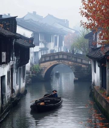 杭州烏鎮西塘蘇州四天三晚說走就走的楓葉之旅攻略