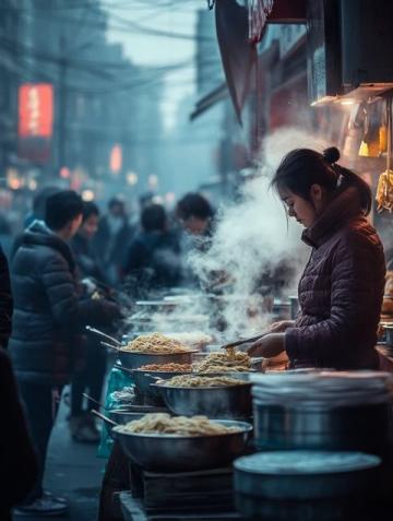 重慶豆腐腦攤主的高冷魅力與官方服務(wù)的熱情關(guān)懷：美食與城市文化的交織