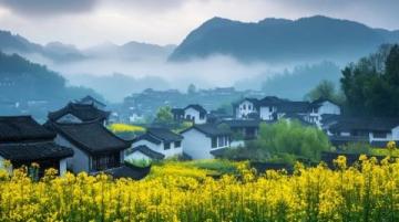 婺源春色：江西最美鄉村的油菜花海與古樸村落風光