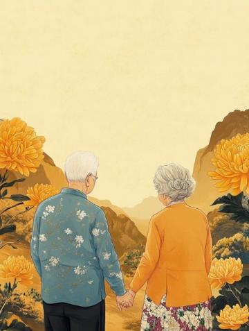 攜手晚年：63歲蕭阿姨與65歲老葛的同居歲月
