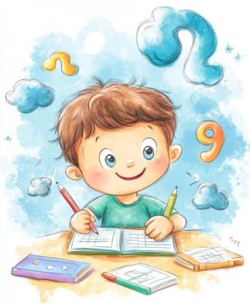 幼兒園大班畢業測試題：數學、常識與拼音練習試卷