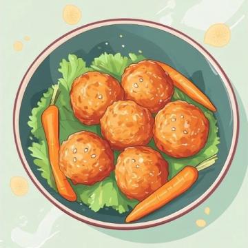 冬天蘿卜熱,夏天姜香！今天來跟我一起做個簡單又好吃的蘿卜丸子吧！