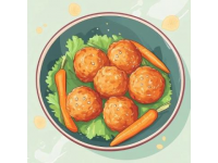 冬天蘿卜熱,夏天姜香！今天來(lái)跟我一起做個(gè)簡(jiǎn)單又好吃的蘿卜丸子吧！