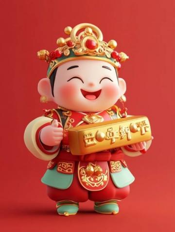 大年初五大家都迎財(cái)神了嗎，大年初五，俗稱破五，是個(gè)迎福納祥的好日子,今天