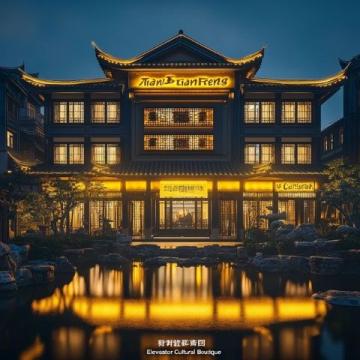 阿山飯店招牌依舊,新名稱透露親民氣質