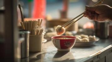 清遠(yuǎn)連州水角正宗之選：小市城南市場(chǎng)背后那家早餐店