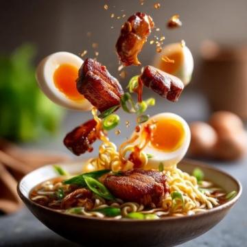 閬中牛肉面是中國四川省閬中市的一道傳統特色美食，以其獨特的風味和制作工藝聞名