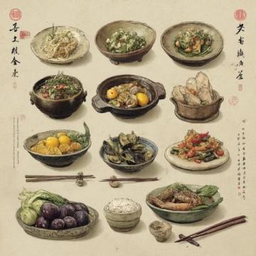 美食推薦：麻辣香汁撈仔鵝、京醬素肉絲、泡筍煮黃臘丁制作方法