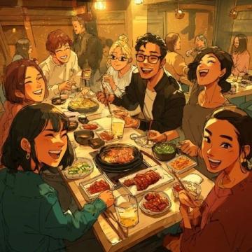 醉翁之意不在酒，一席中韓美食盛宴