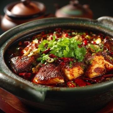 四川人除夕的年飯，總是以大魚(yú)大肉為主