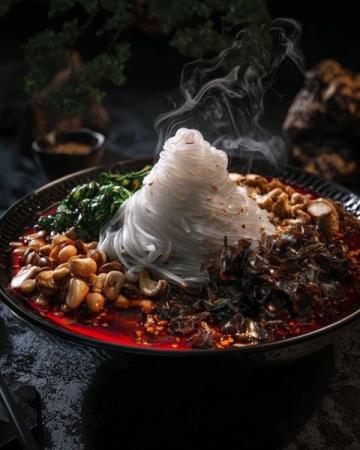 云南省的美食豐富多樣,以下是一些代表性美食