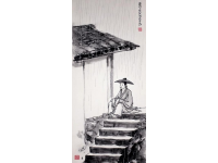 與妻游清源山訪觀海閣茶莊遇吳姓老板
