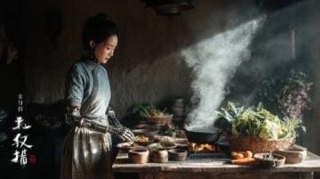 還珠格格拍美食戲有多用心?所有菜肴現場烹飪,演員卻吃不到
