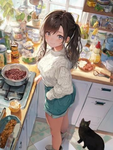 每日廚房忙碌：從早到晚的做飯與洗涮循環生活