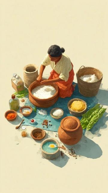 印度母親為女兒精心制作特別餐點(diǎn)展現(xiàn)深厚母愛(ài)