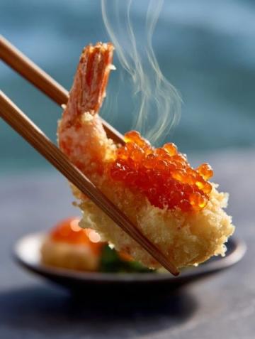 中國品嘗日本風(fēng)味的天婦羅佳肴