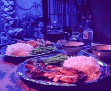 湖南一戶人家曬出年夜飯，雖然只有3道菜，但卻讓網友紛紛點贊