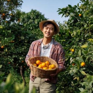 廣西大學生李帥入贅桂林,種植甜脆柿子,日賺500多元