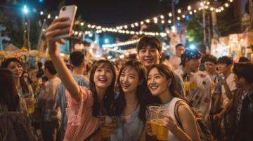 娛樂圈半壁江山齊聚黃渤海鮮宴！