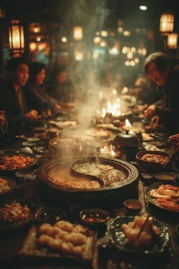 美食分享廣式火鍋的經(jīng)典形式:清水打邊爐