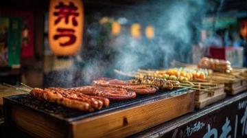 浙江舟山沈家門漁港夜排檔之旅:品嘗新鮮海鮮,感受地方特色