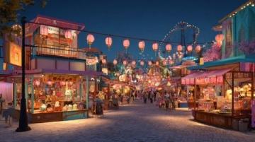 南昌首個文旅觀光夜市"楓林夜間集市"將于2025年開業