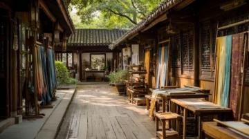 陽泉桃林溝民俗文化園(陽泉郊區桃林溝的桃河民俗文化園,已經建成很多年了,每次去桃林)