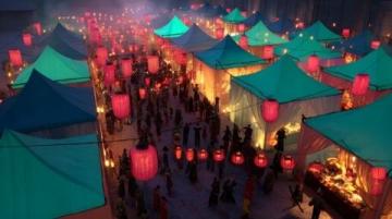 白云廣場夜市盛大開業，美食狂歡，必打卡的網紅地標！