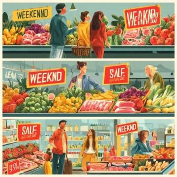 晚市購物驚喜：帶娃散步偶遇“天仙配”促銷，蔬菜肉品超值優(yōu)惠
