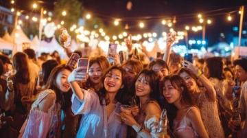 白云廣場夜市盛大開業，美食狂歡，必打卡的網紅地標！