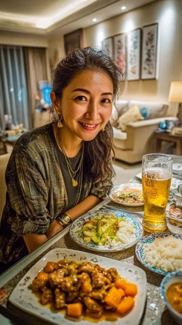 一家三口逛街吃完李先生牛肉面,時光倒流回到了從前