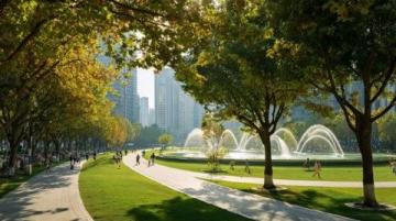 淮南市大型綜合性公園——龍湖公園:山水美景與休閑娛樂兼備