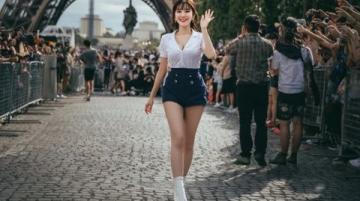 離了個大譜!近日,一女孩來到法國巴黎旅游,結果在景點旁竟然看到了煎餅果子
