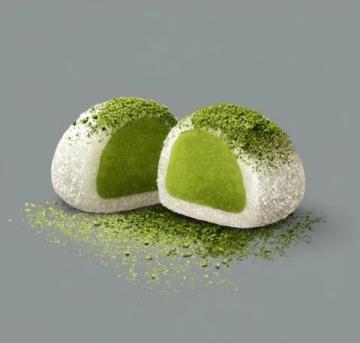 無需廚師機的美味：抹茶麻薯肉松包，柔軟彈牙，簡單易做！