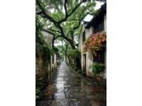 路過漢正街，在武漢的鬧市區還有這樣有年代感的老房子，鋁合金，防盜窗，花床單