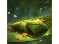 清晨圭峰山薄霧中丈母娘邀我品嘗手工裹蒸粽溫情故事